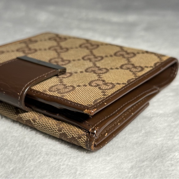 Authentic Gucci Monogram Bi-fold Wallet - Picture 8 of 12
